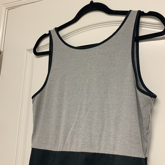 SMARTWOOL Women's Merino Wool Sloan’s Lake Dress Size Medium Gray Grey Black - Picture 2 of 6